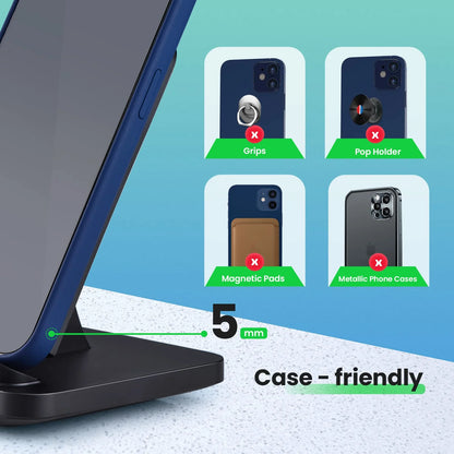 2 in 1 Wireless Charging Stand with Pad