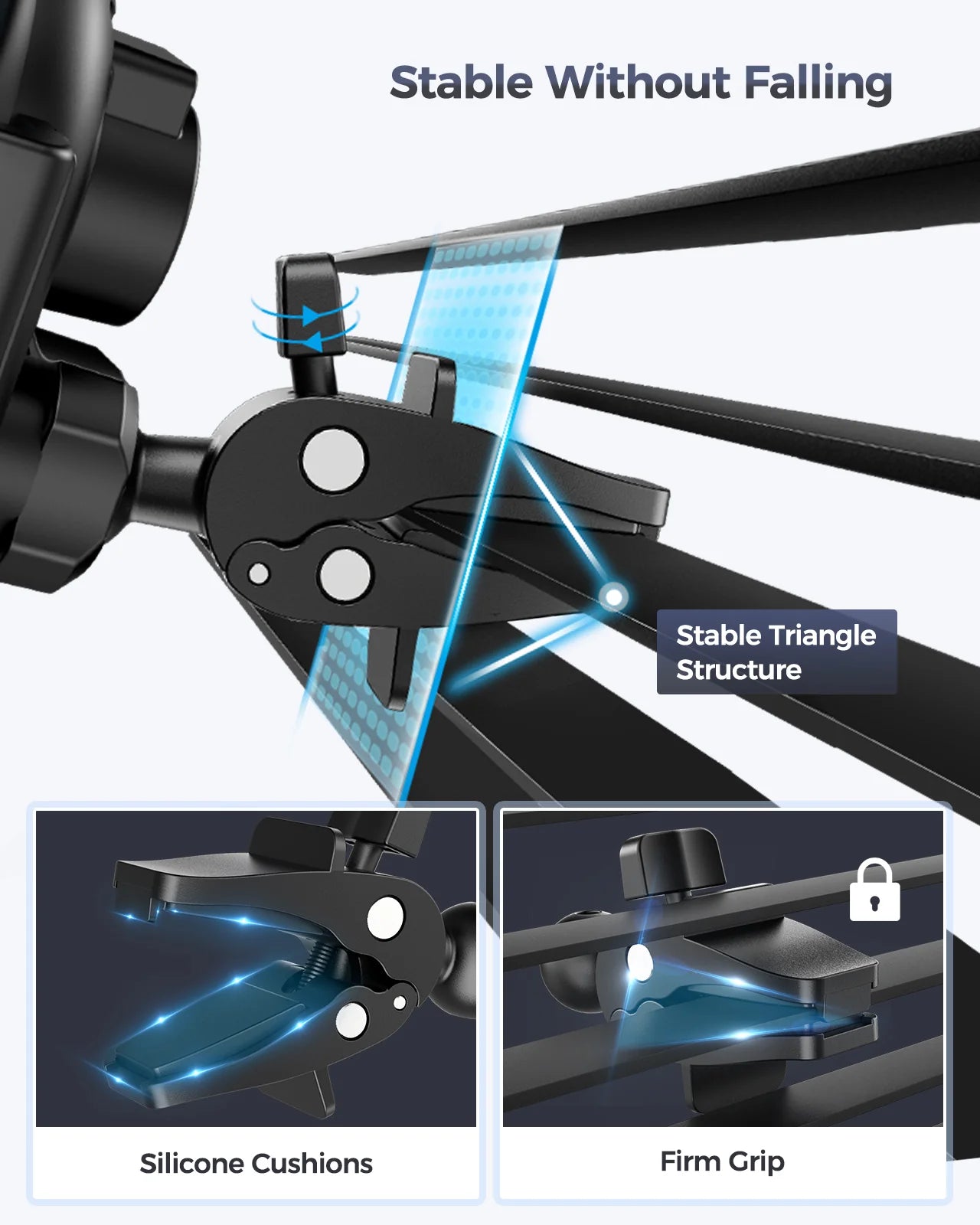 Wireless Car Charger, 10W/7.5W/5W, Auto-Clamping