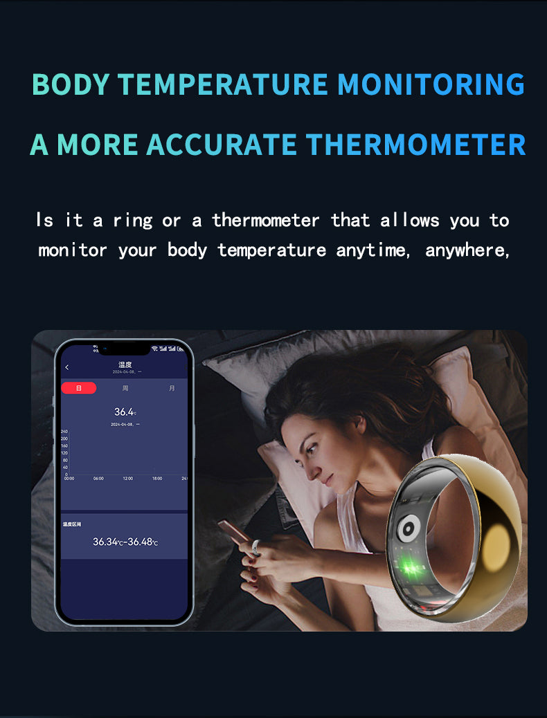 Smart Ring: Precision Health Tracking. Unobtrusive Wear.