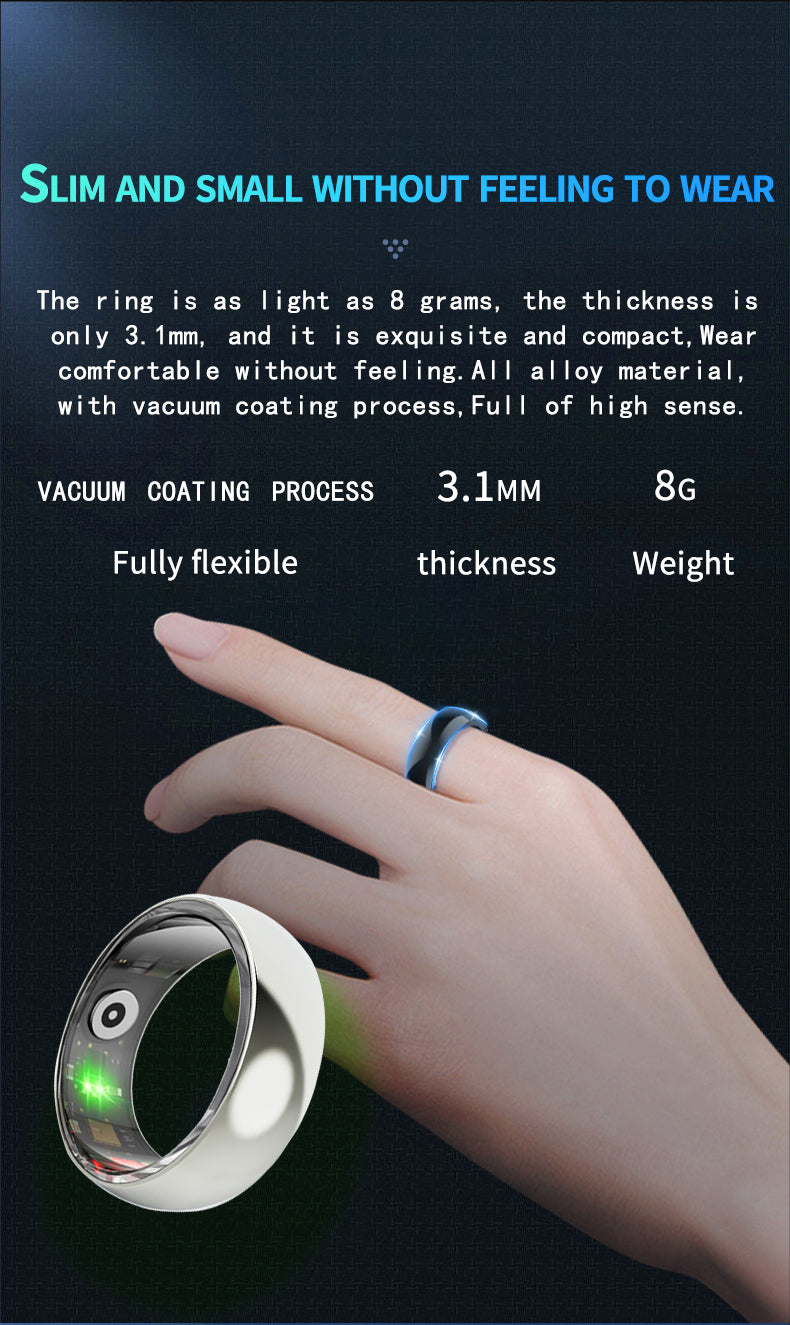 Smart Ring: Precision Health Tracking. Unobtrusive Wear.
